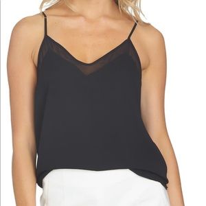 1. state chiffon inset camisole